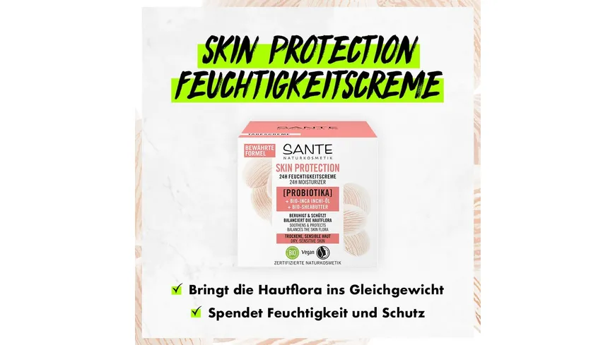 SANTE Skin Protection Feuchtigkeitscreme 50 ml