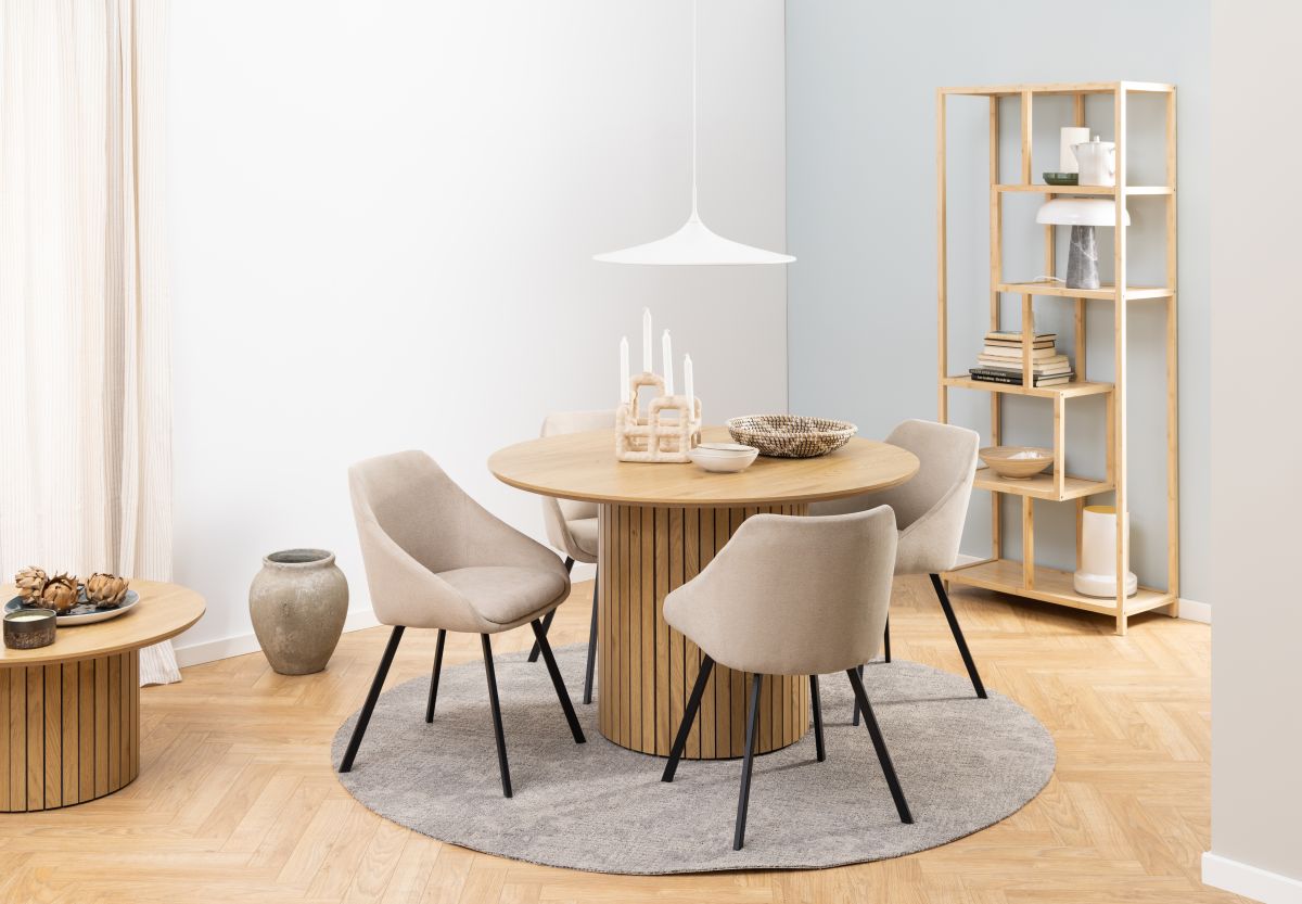 Esstisch Yale Wildeiche Ø 120 cm