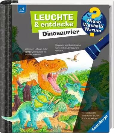 Ravensburger Wieso? Weshalb? Warum? Leuchte und entdecke: Dinosaurier