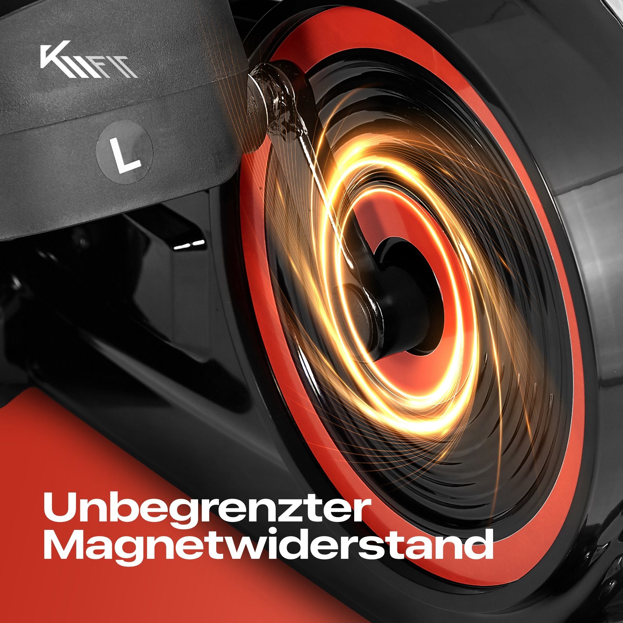 KM - Fit Multitrainer Heimtrainer Mini Ellipsentrainer Fitness Sport Display + APP, (Stück, Schwarz)