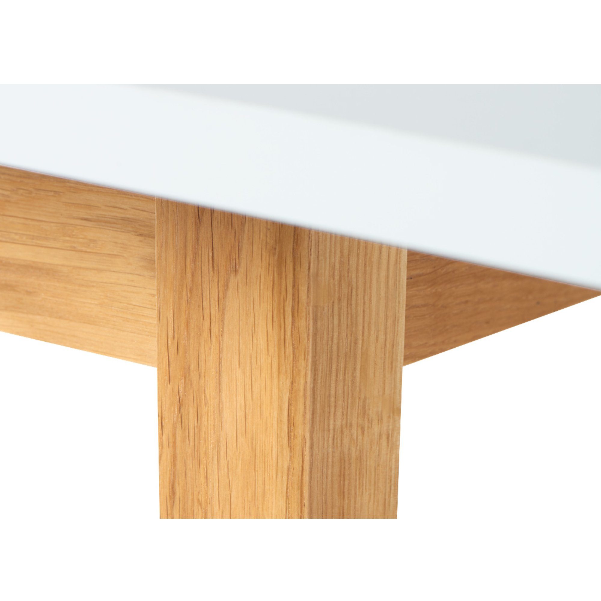 Konsimo Stehtisch FRISK Küchentisch Esstisch, Ø 80cm, rund, Skandinavischer Stil, Tischplatte 18mm