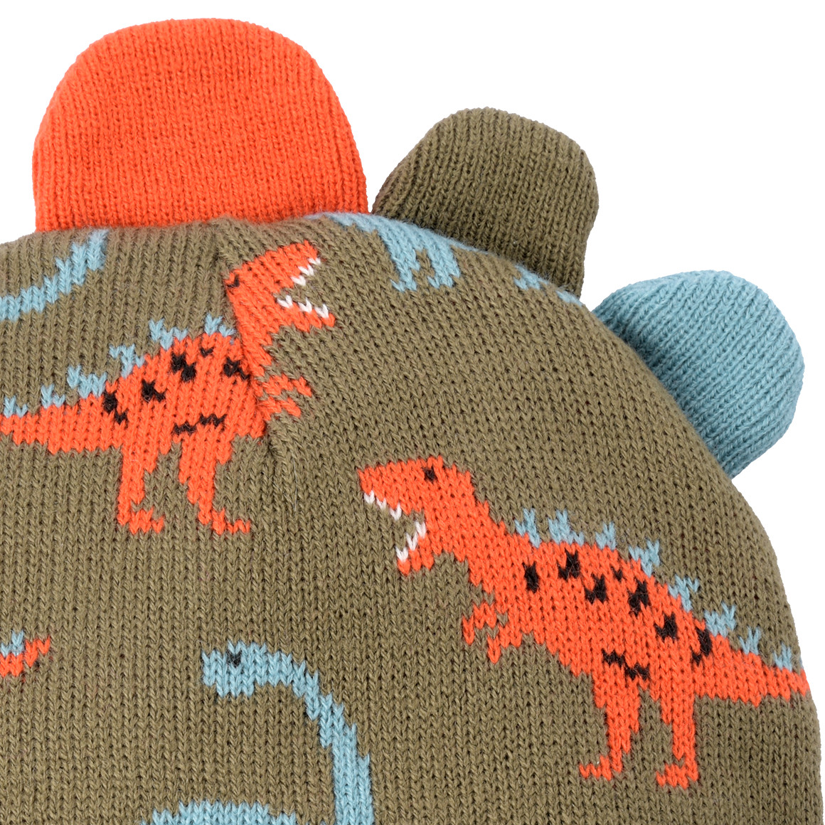 Baby Mütze mit Dino-Allover