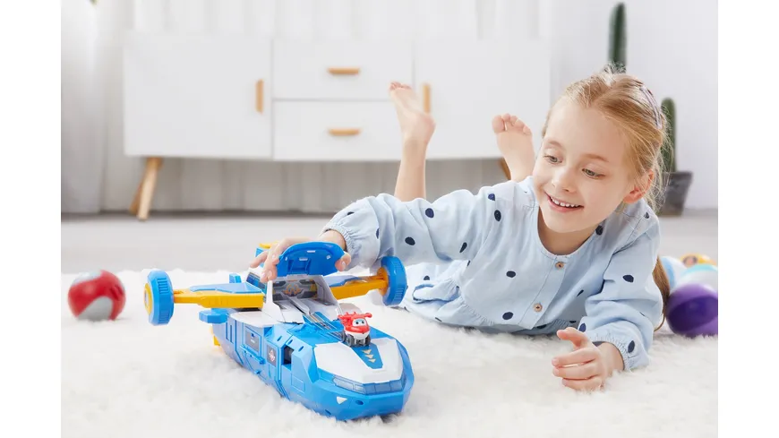 Super Wings Transforming Aircraft Robot