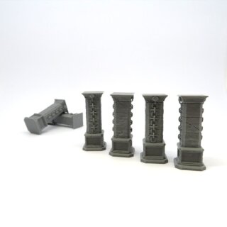 Stone Pillars for Gloomhaven - 6 pieces
