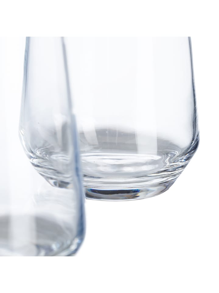 relaxdays 6 x Trinkgläser in Transparent günstig kaufen onesize