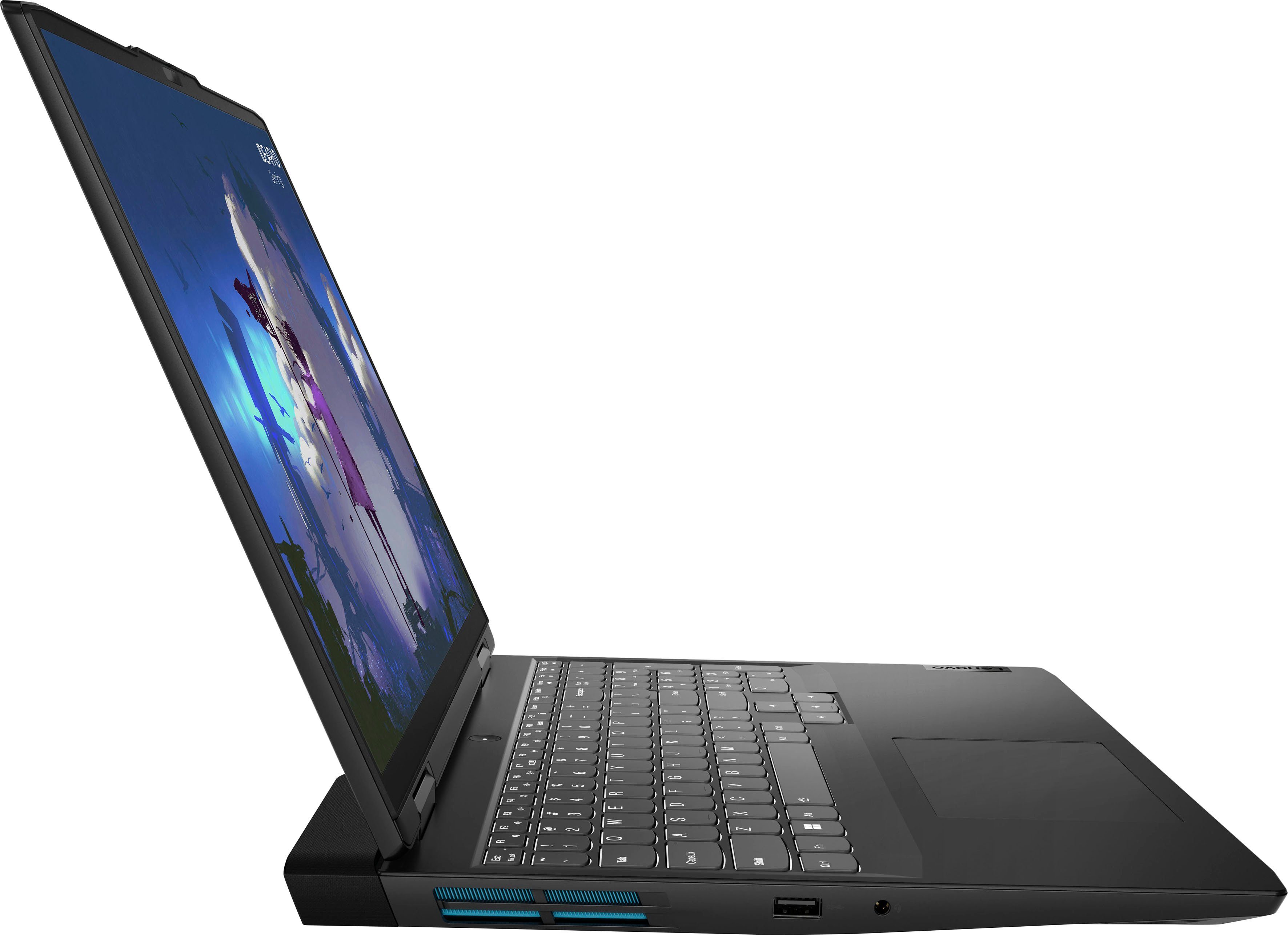 Lenovo IdeaPad Gaming 3 16IAH7 Gaming-Notebook (40,64 cm/16 Zoll, Intel Core i5 12450H, GeForce RTX 3050, 512 GB SSD, 3 Monate kostenlos Lenovo Premium Care)