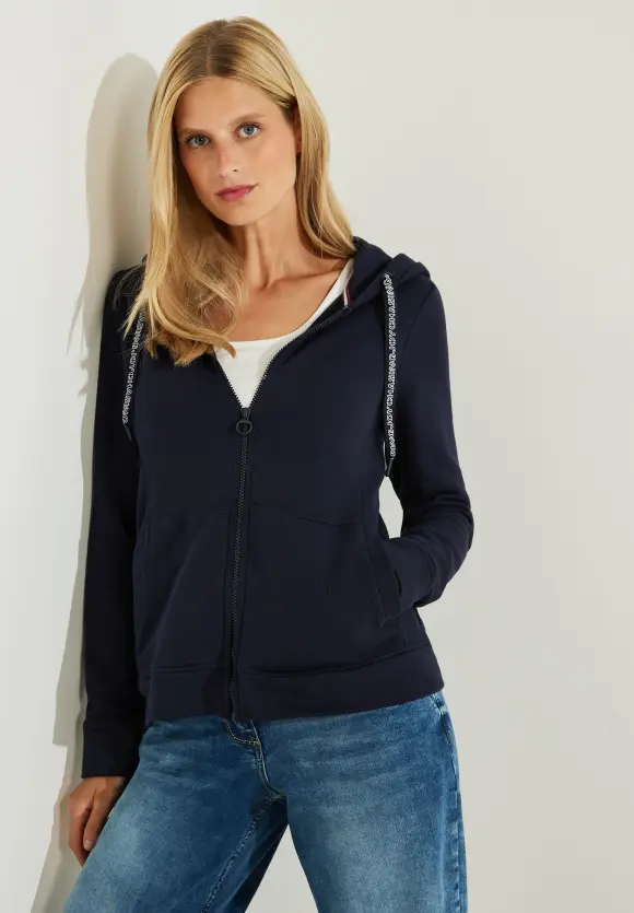 CECIL Kapuzen Sweatjacke