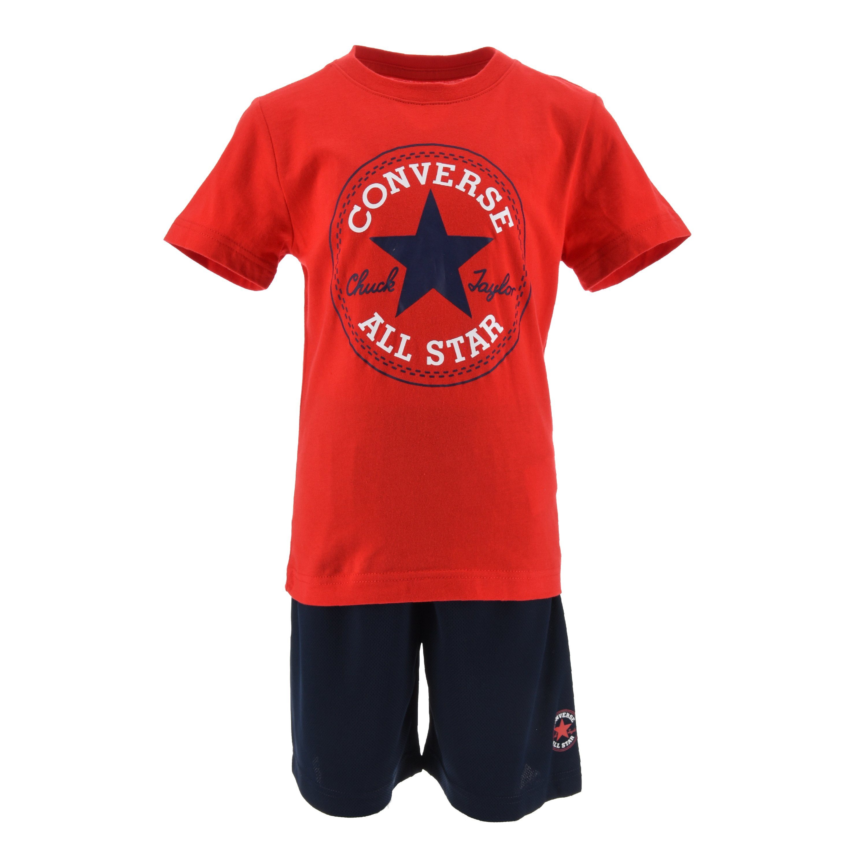 Converse Sportanzug SS TEE & MESH SHORT SET - für Kinder (2-tlg)
