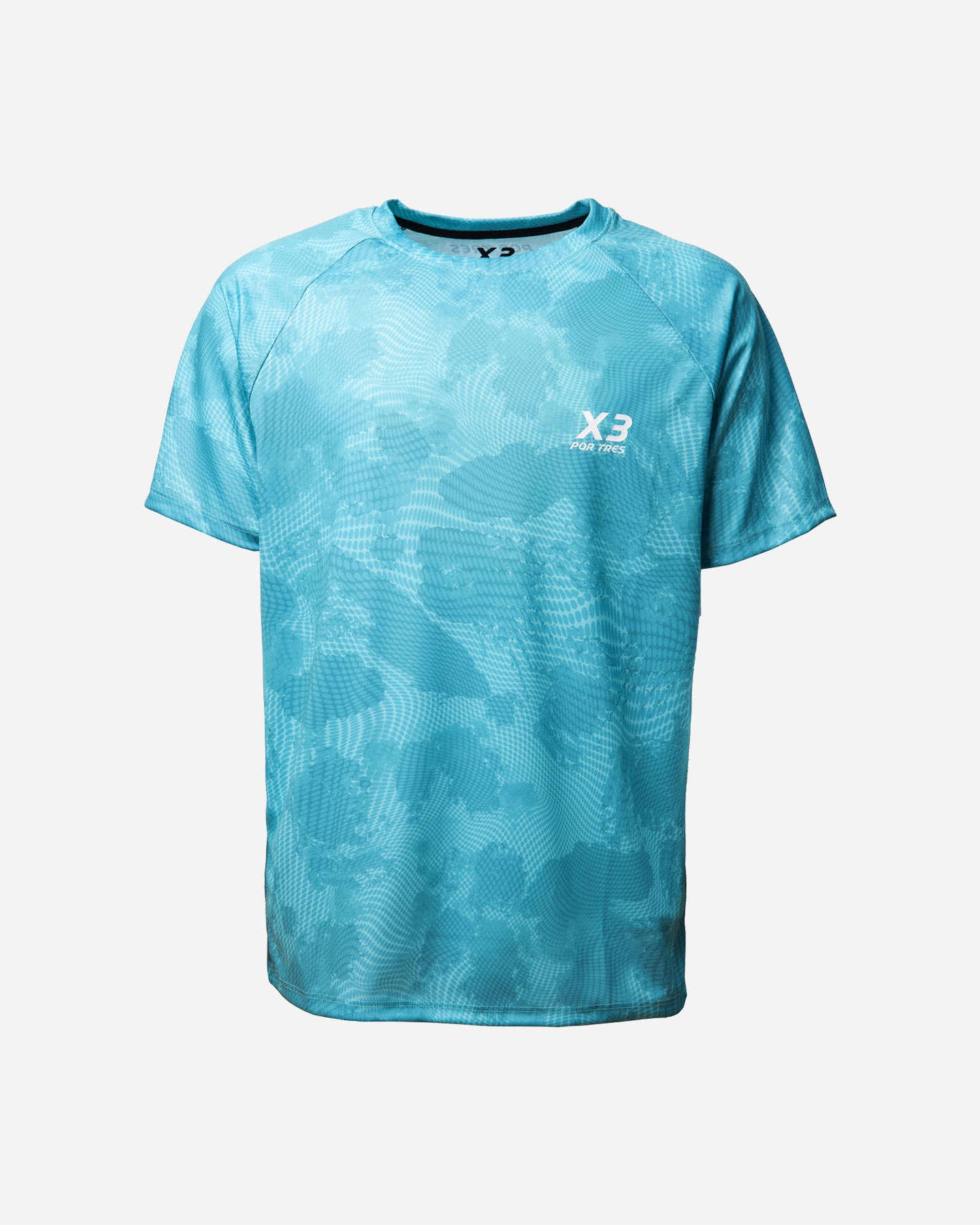 T-shirt Tennis X3 Por Tres Bruxelles M X3-S1104-SK