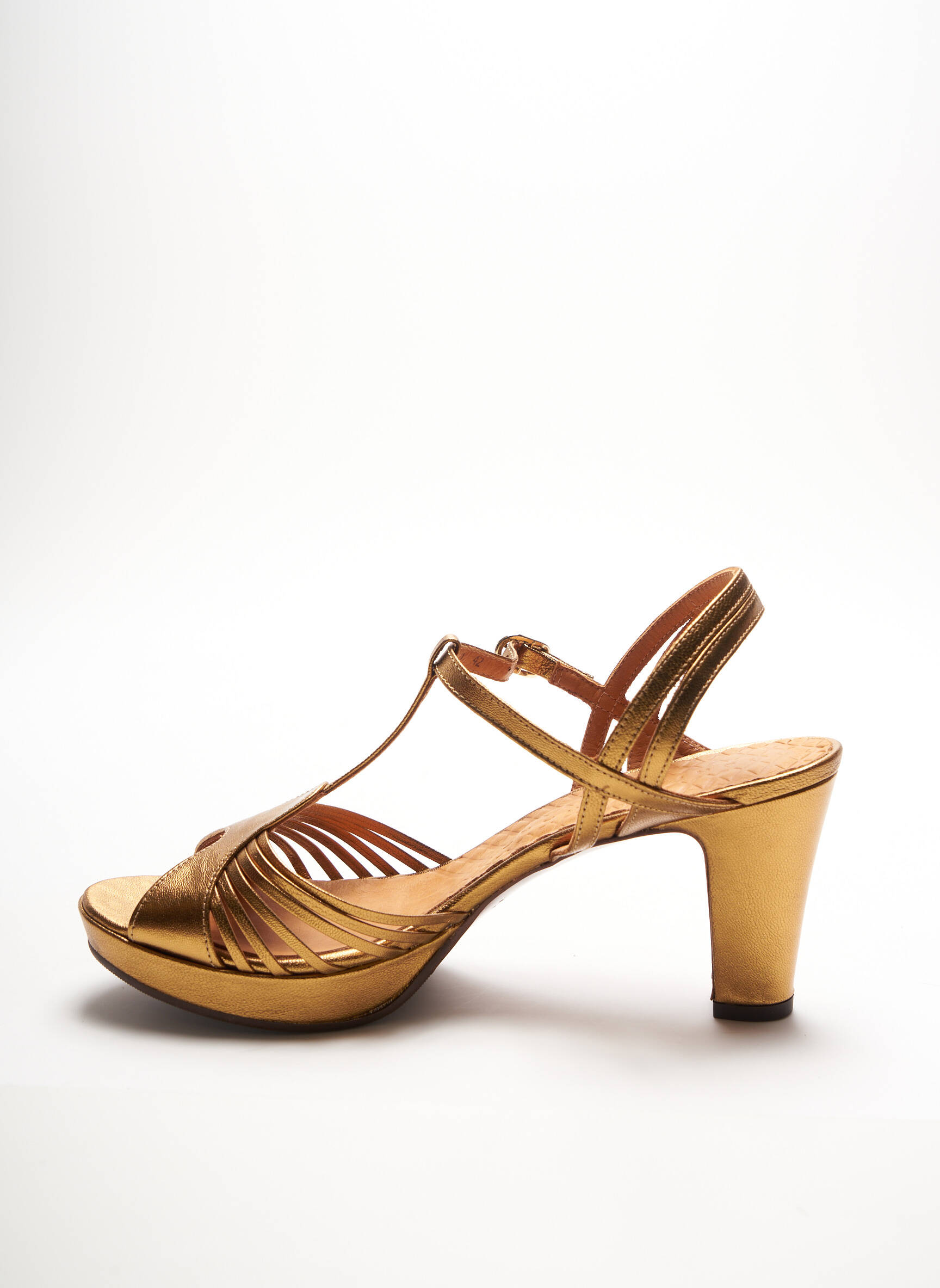 Chie Mihara Sandales Nu Pieds Femme couleur jaune