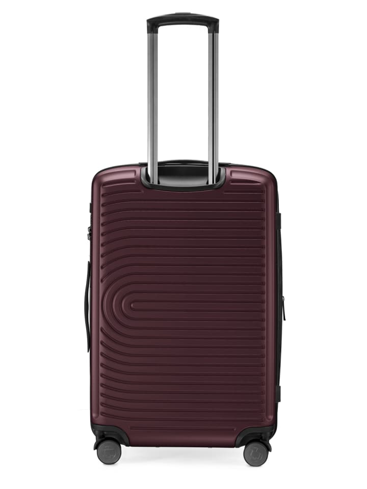 Hauptstadtkoffer Mitte - Mittelgroßer Hartschalenkoffer Koffer TSA, 68cm 88 L in Burgund günstig kaufen M