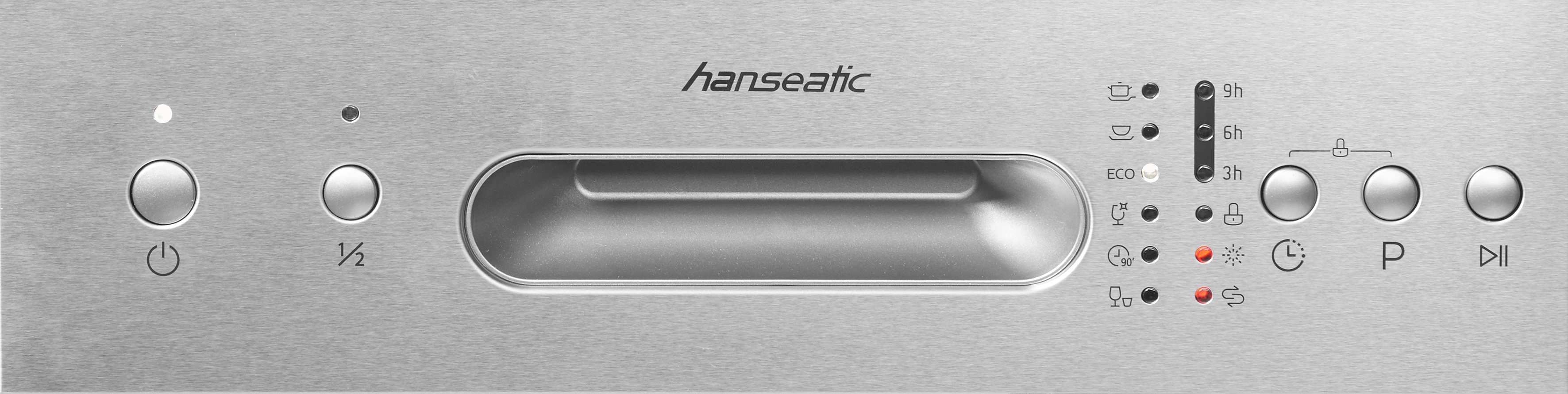 Hanseatic teilintegrierbarer Geschirrspüler, HGTI4582E97736BS, 9 Maßgedecke