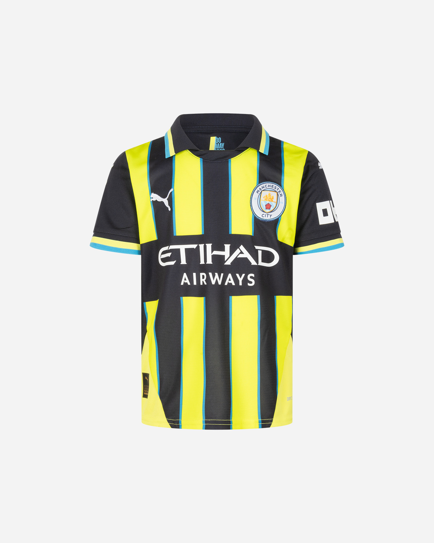Oficiálna replika futbalového dresu Puma Manchester City Away 24-25 Jr 775089-02