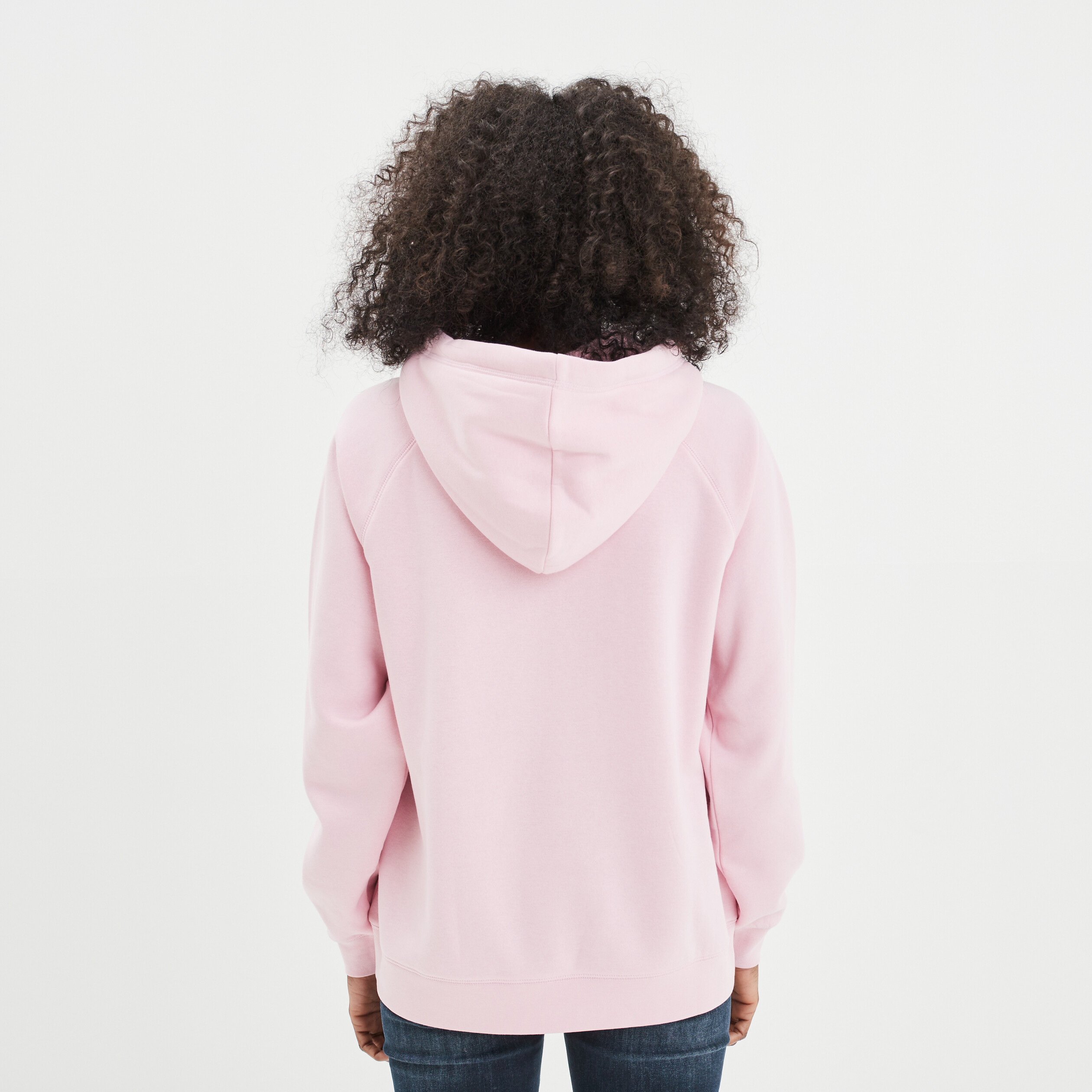 Sweat à capuche hoodie rose clair femme | La Halle