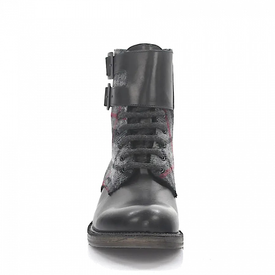 Budapester - Stiefeletten Schwarz 1430 Kalbsleder - schwarz