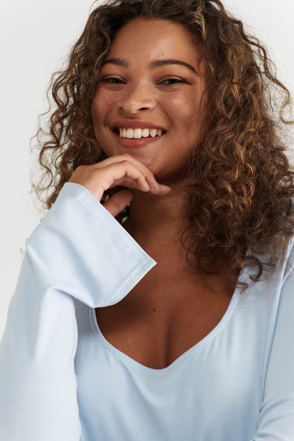 Soft touch jersey top