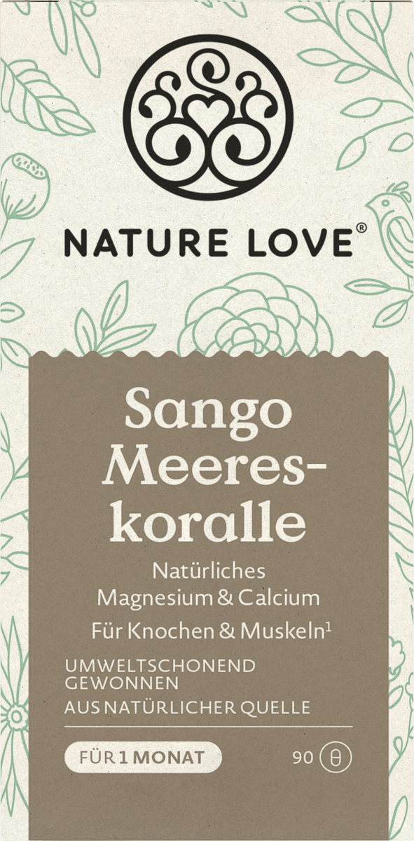 Sango Meereskoralle (Calcium + Magnesium) Kapseln 90 St, 109 g