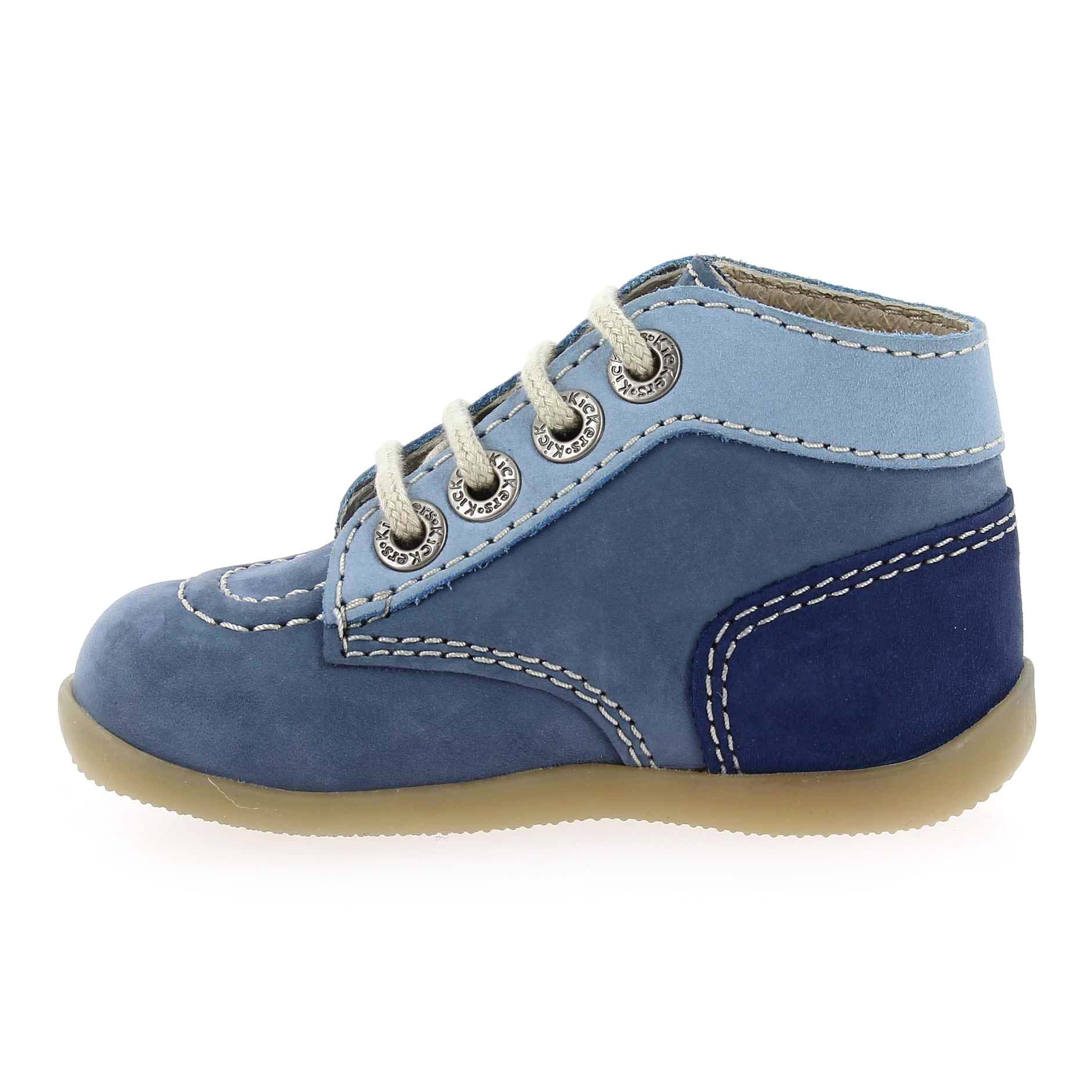 Kickers  BONBON 2 TRICOLORE - Bleu