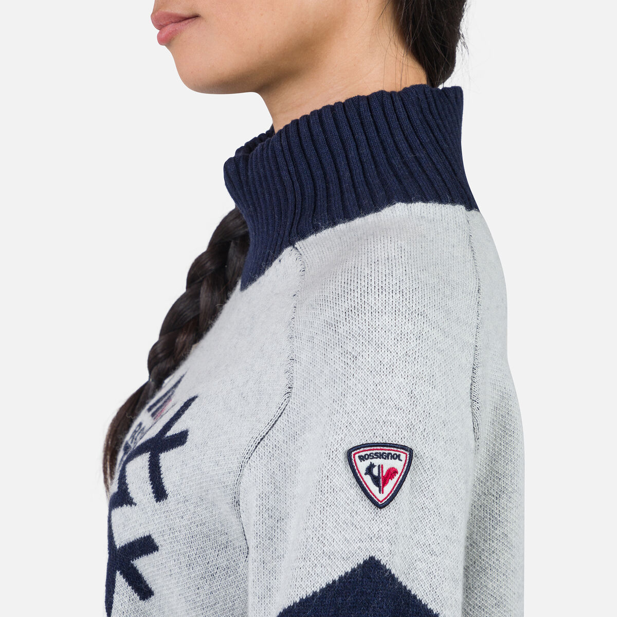 Damenpullover mit Rollkragen Cieloalto
