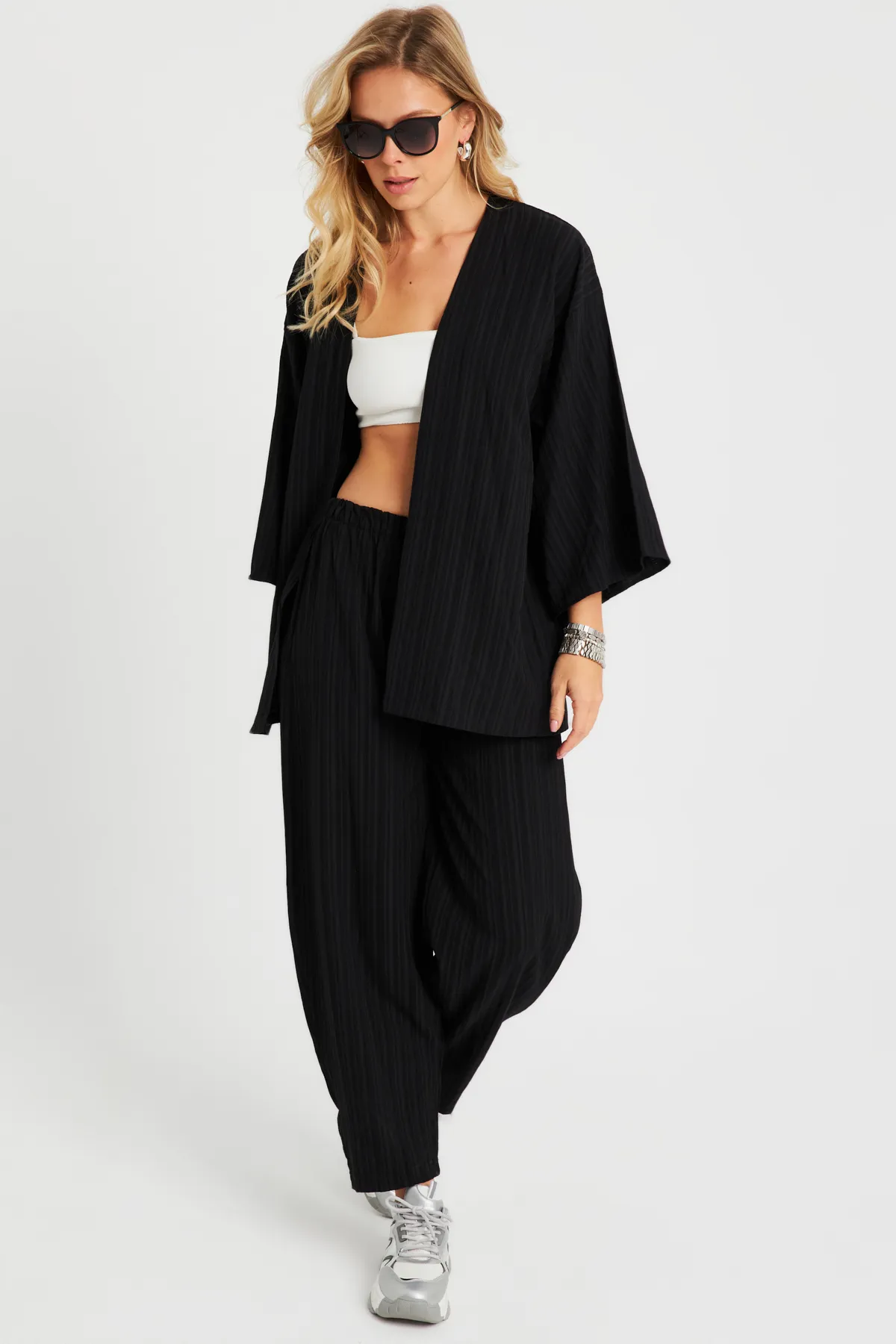 Cool & Sexy  Zweiteiler - Schwarz - Regular Fit