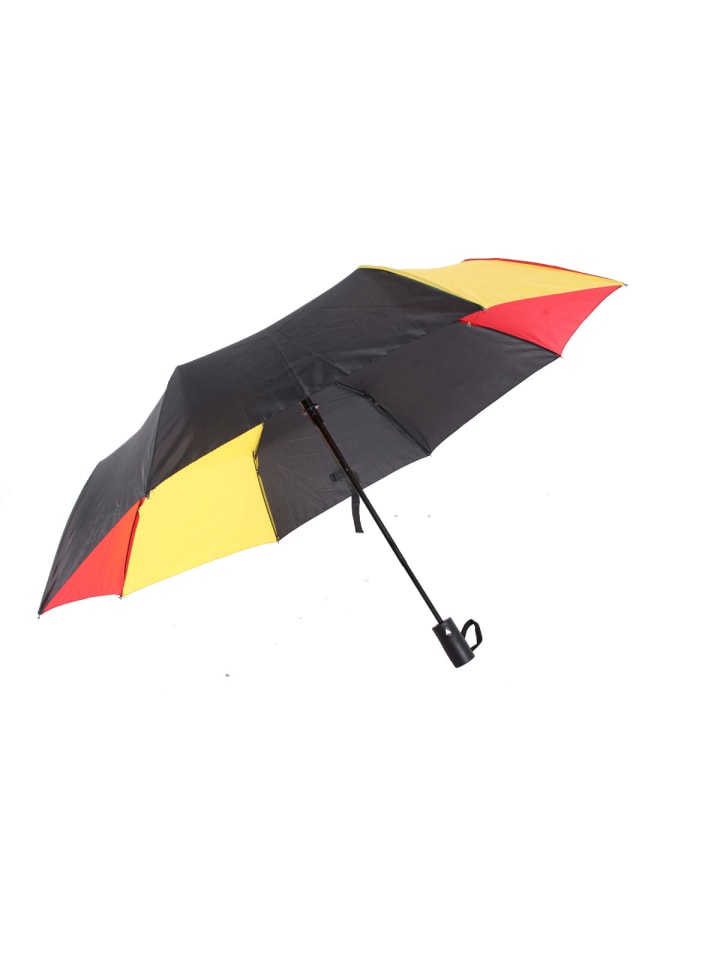 COFI 1453 Taschenschirm perfekt für Deutschlandfans ?100 cm in Mehrfarbig günstig kaufen 100 cm