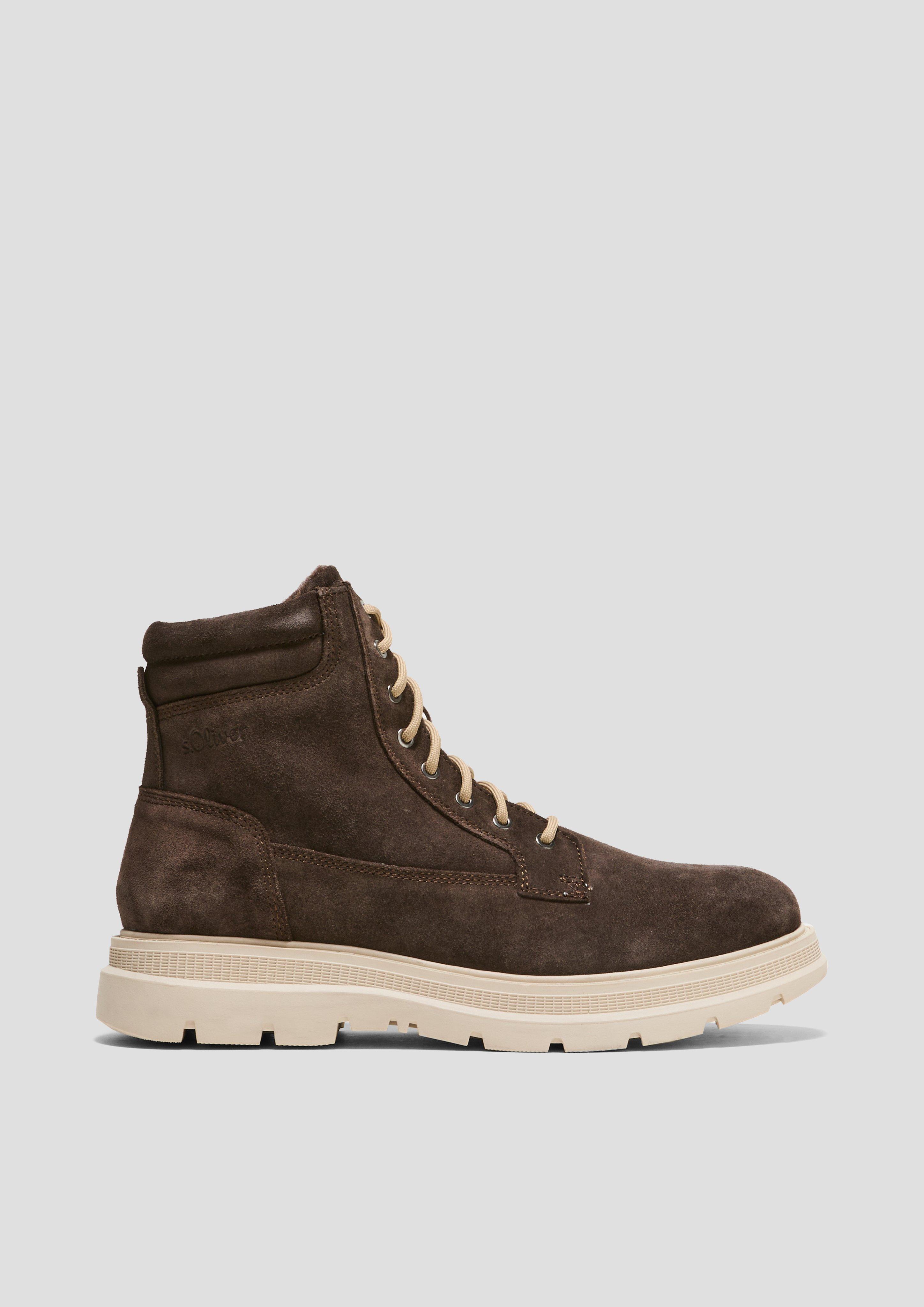 Gefütterte Boots aus Leder  6008612-302