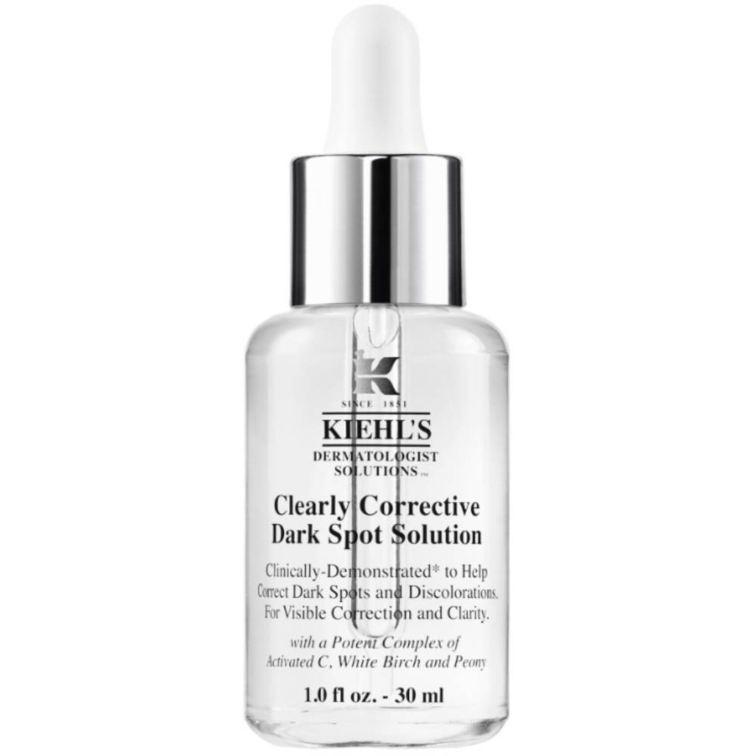 kiehl's Clearly Corrective™ Dark Spot Solution Sérum unifiant et réduisant l'apparence des tâches pigmentaires