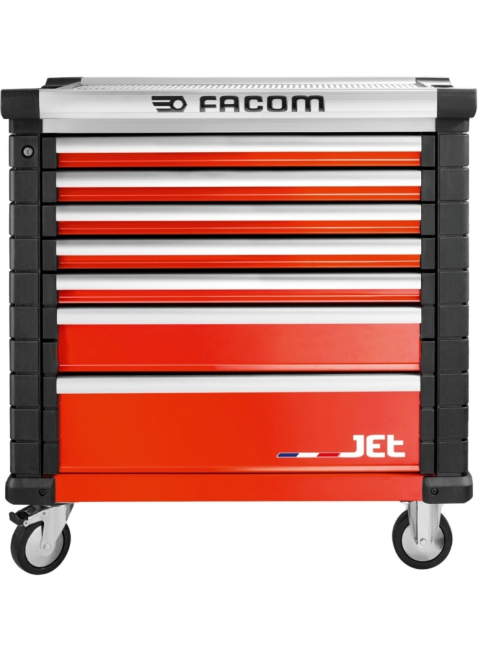 Wózek narzędziowy Facom JET.7M4A 7 szuflad M4 czerwony