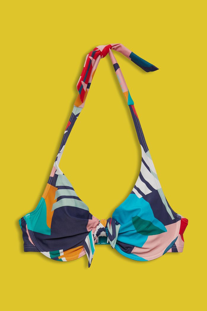 Newport Beach Neckholder-Bikinitop mit Bügel-Cups