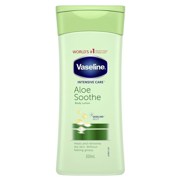 Vaseline Intensive Care Aloë Soothe testápoló 200ml