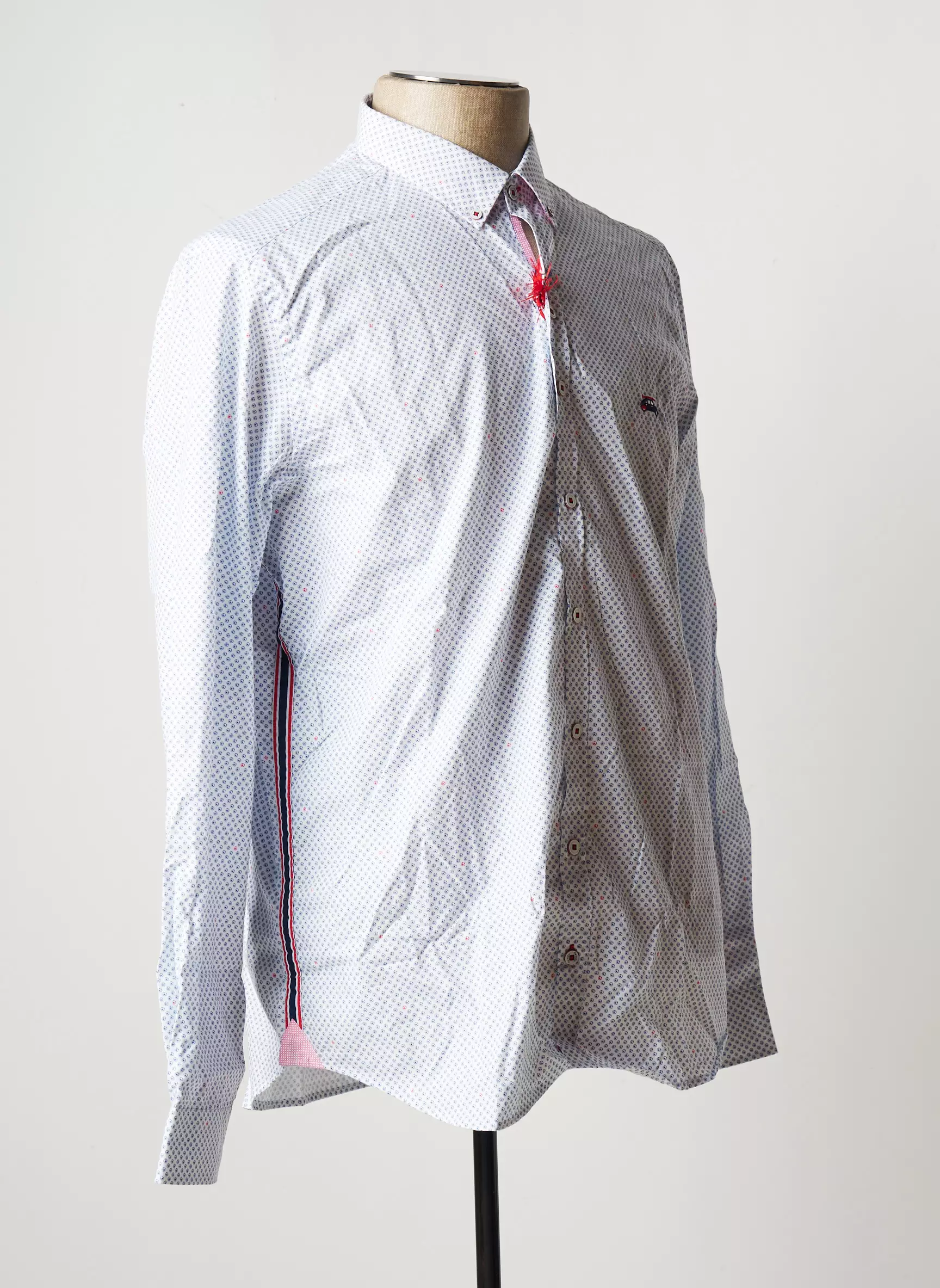 The Surfcar Manches Longues Homme couleur blanc