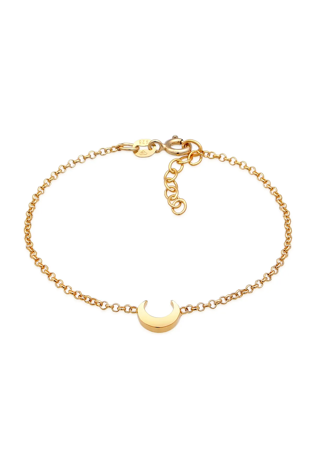 ELLI  Armband Kids Halbmond Mond Astro 925 Silber