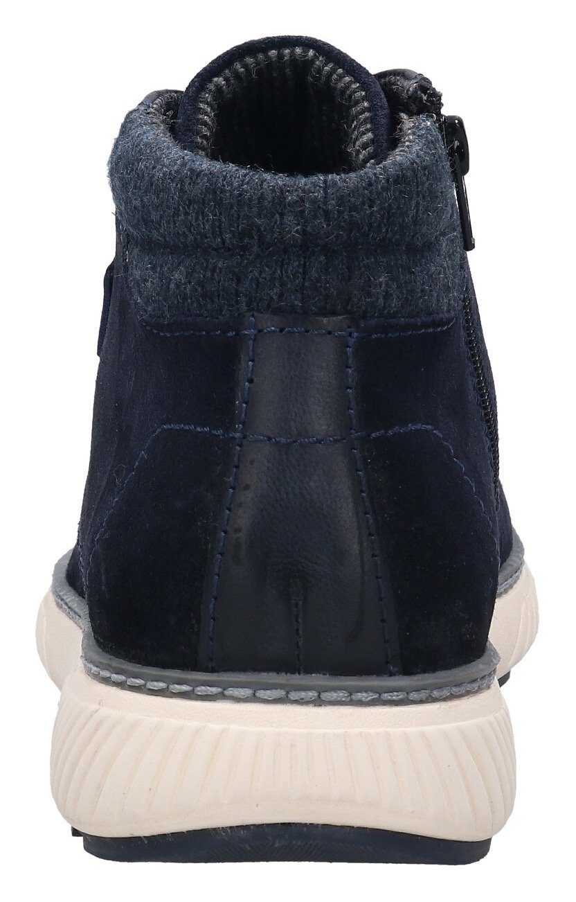 bugatti Schnürboots mit profilierter Gummi-Laufsohle