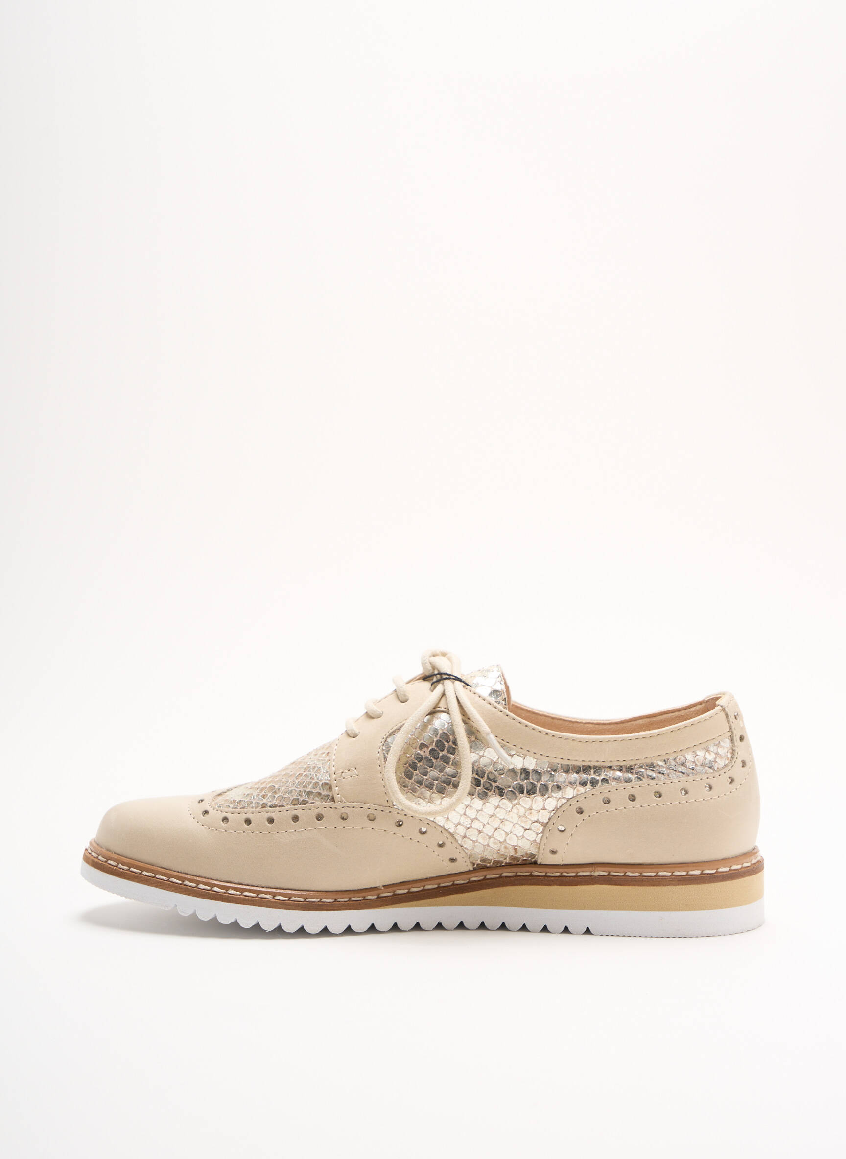 Caprice Derby Femme couleur beige