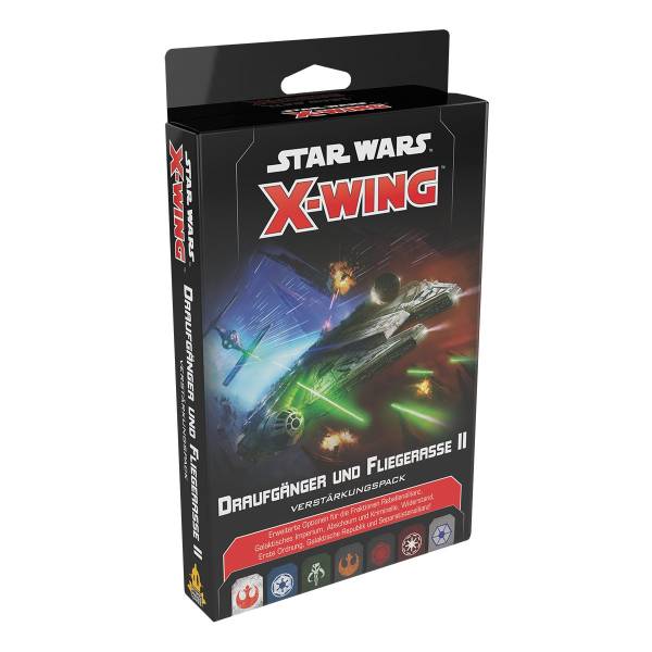 Star Wars: X-Wing 2. Edition - Draufgänger und Fliegerasse II (Erw.)