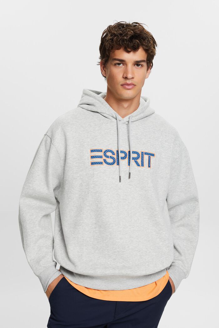 Logo-Hoodie aus Baumwollmix