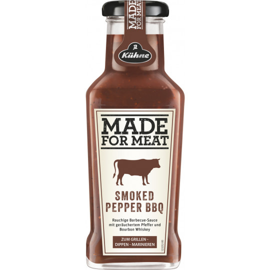 Kühne Made For Meat Smoked Pepper BBQ 235ML