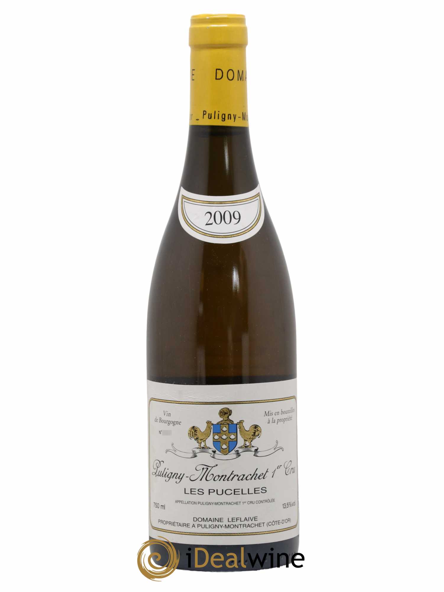 Puligny-Montrachet 1er Cru Les Pucelles Leflaive (Domaine)  2009 - Lot de 1 Bouteille
