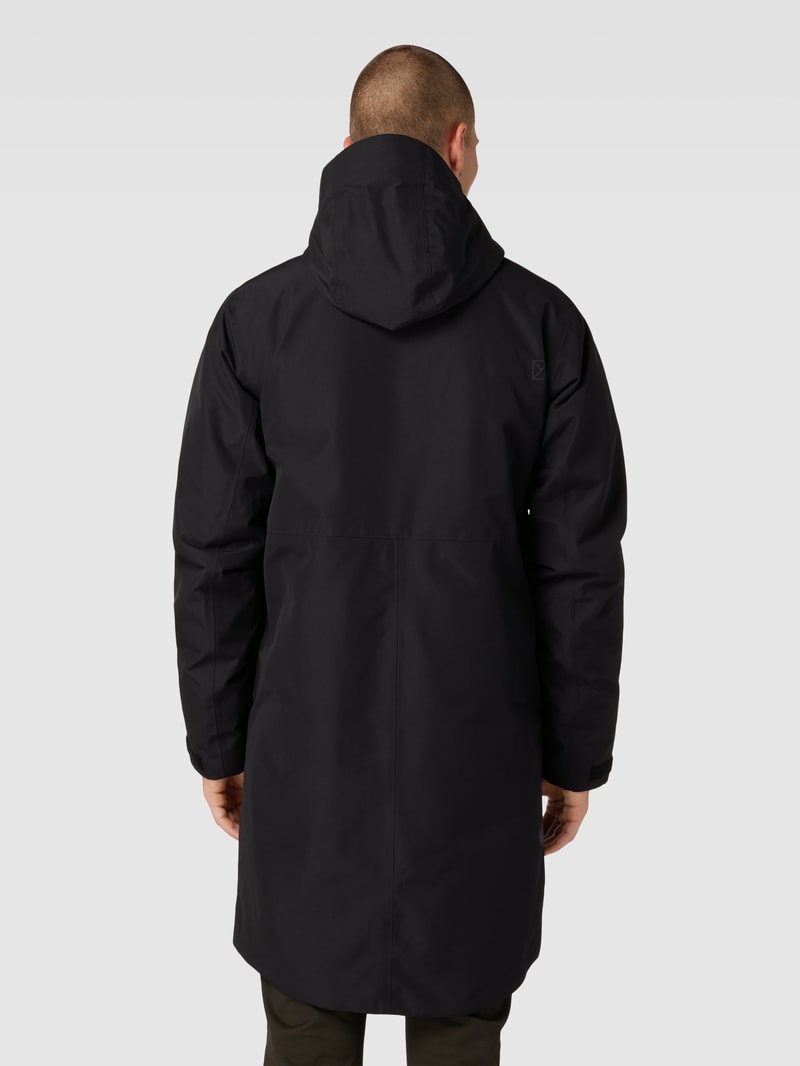 Parka mit Kapuze Modell 'KENNY' in schwarz