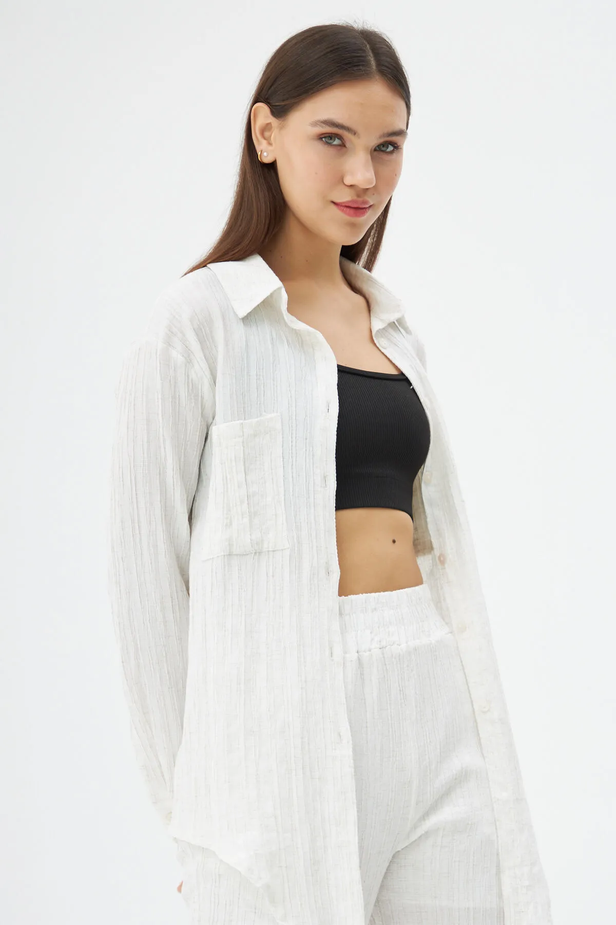 Laluvia  Zweiteiler - Beige - Regular Fit