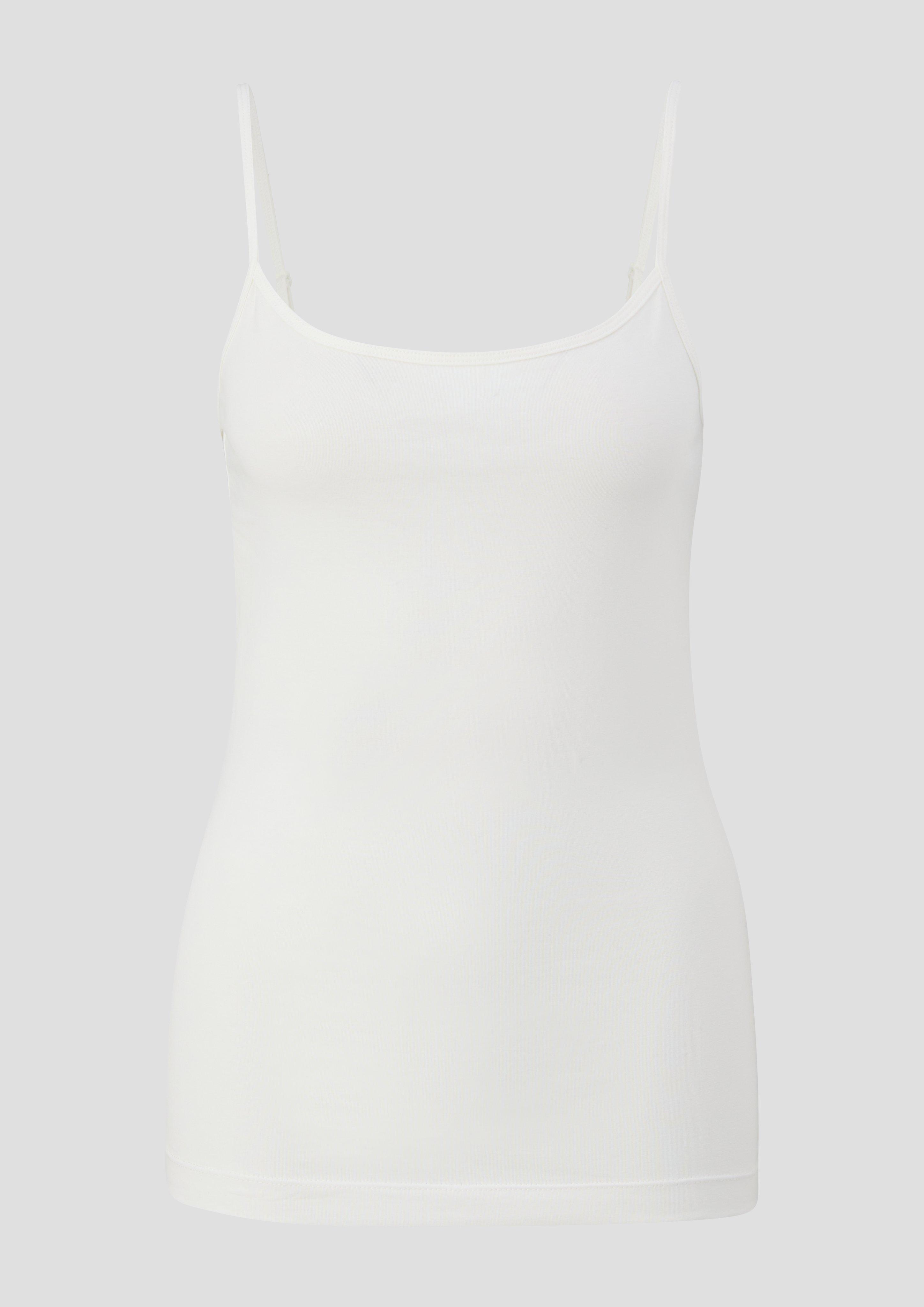 Top aus Baumwollstretch  2146725-0210