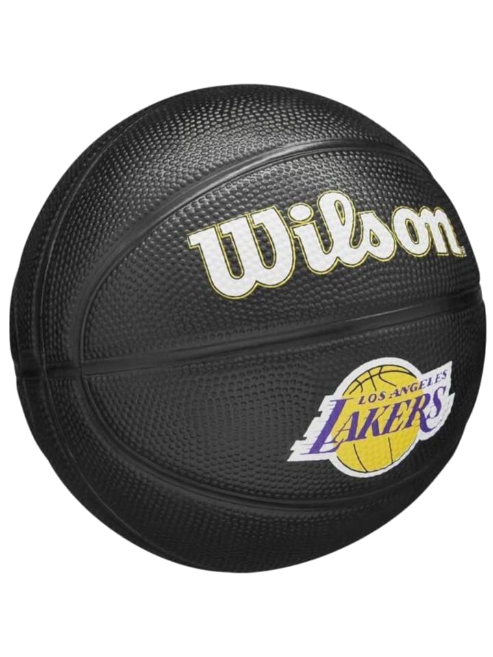Wilson Wilson Team Tribute Los Angeles Lakers Mini Ball in Schwarz günstig kaufen 3