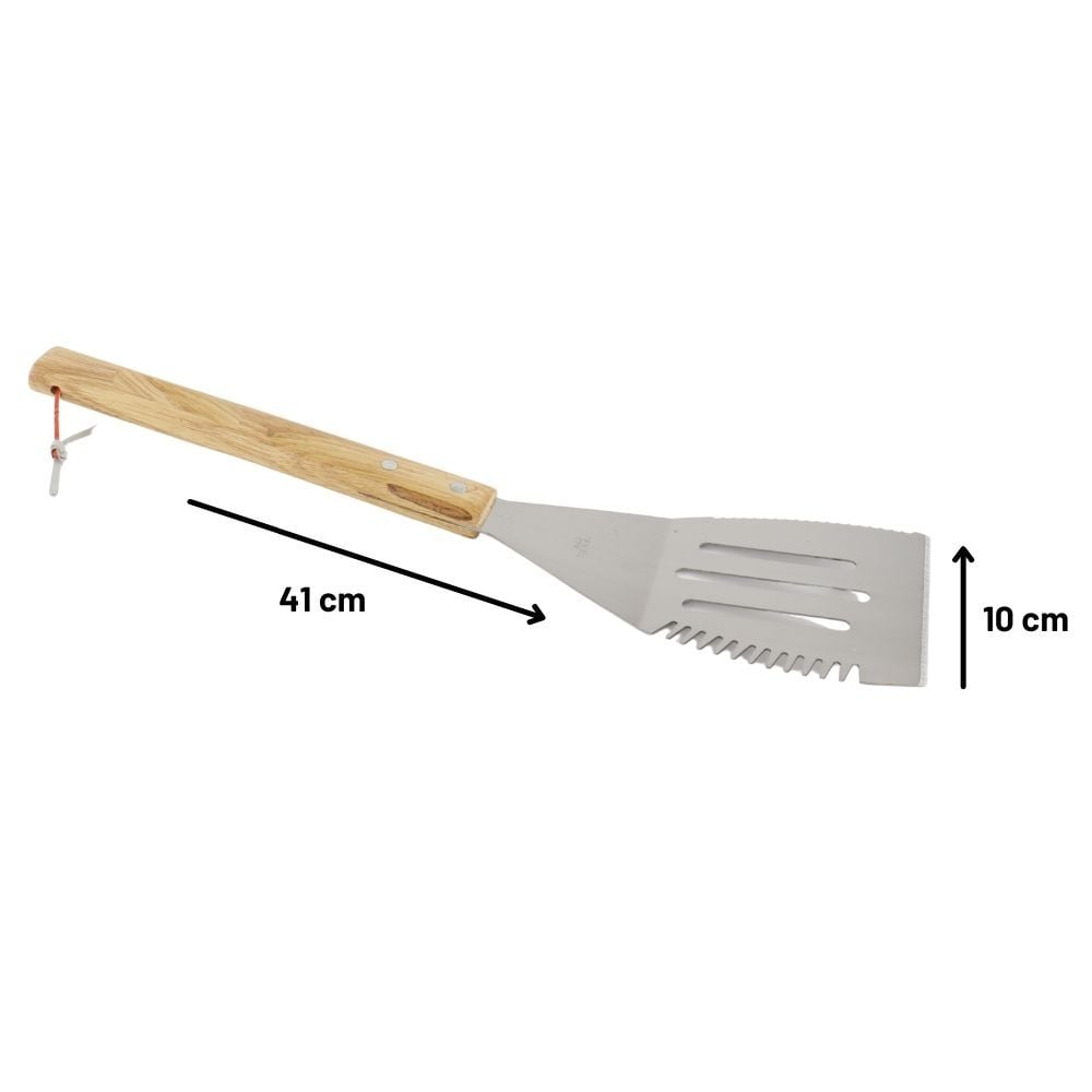 Orange85 41 cm Edelstahl-Grillspatel