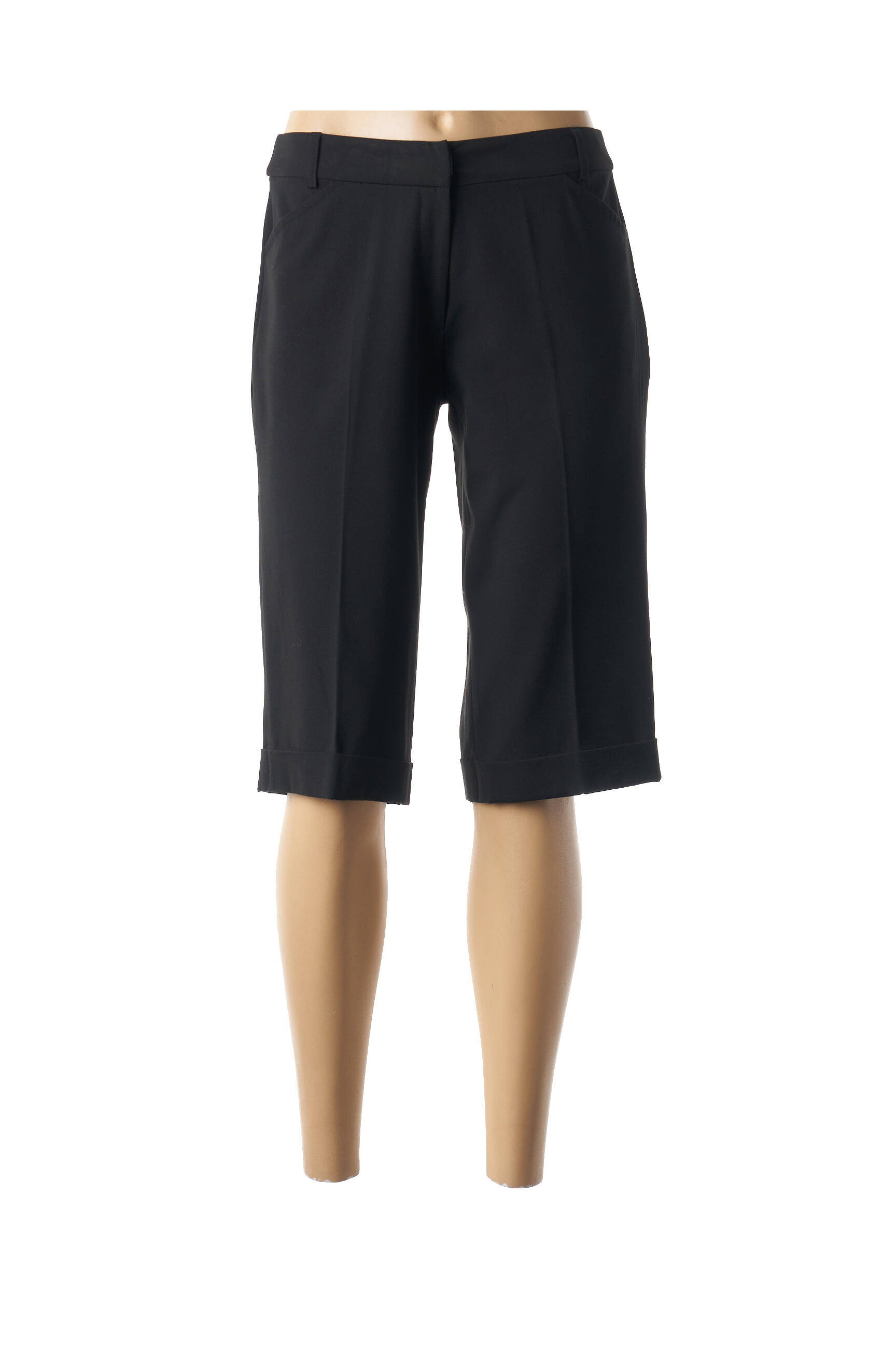 Mr Cat Bermudas Femme couleur noir