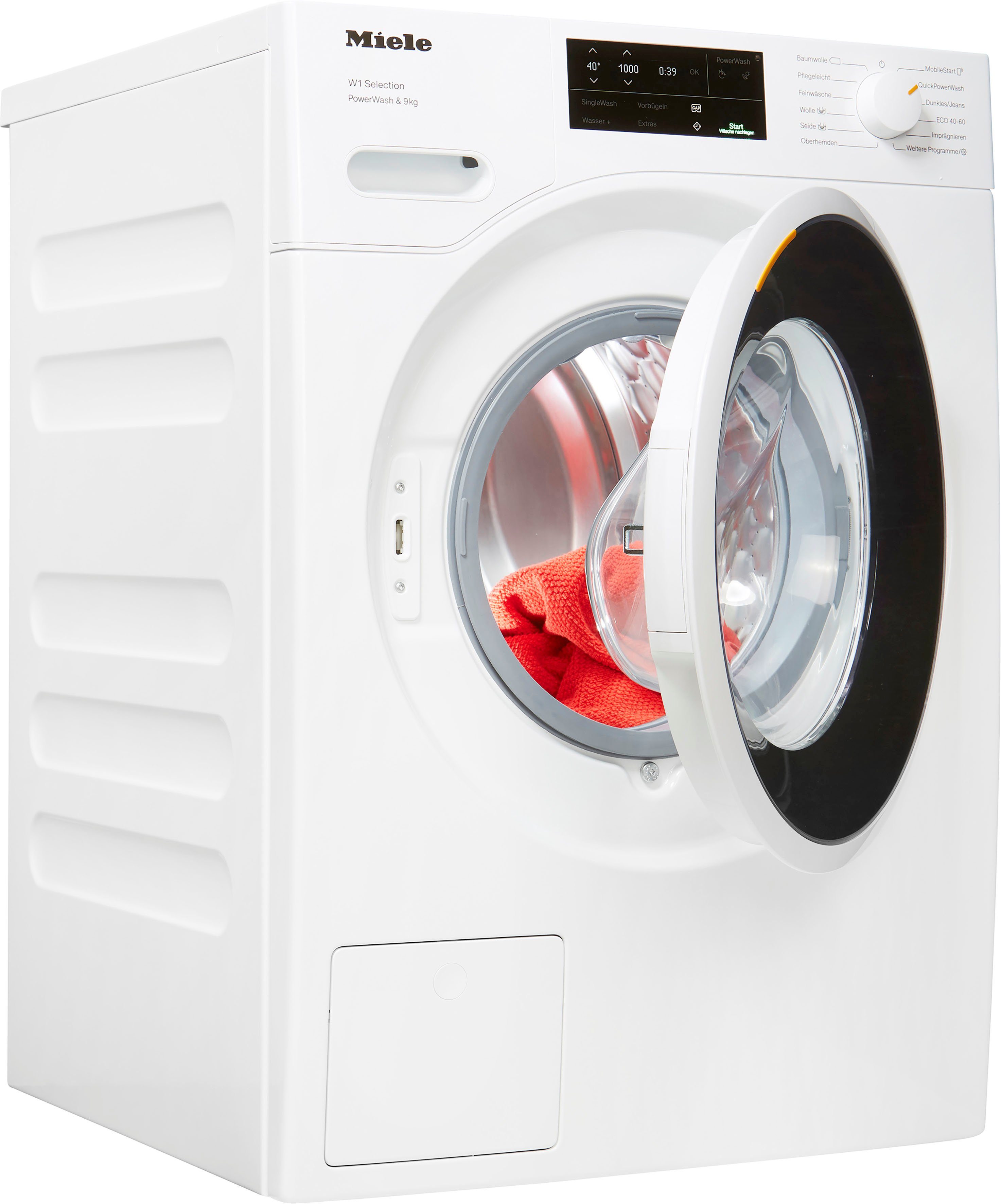 Miele Waschmaschine WSG363 WCS PWash&9kg, 9 kg, 1400 U/min, SingleWash für Einzelteile