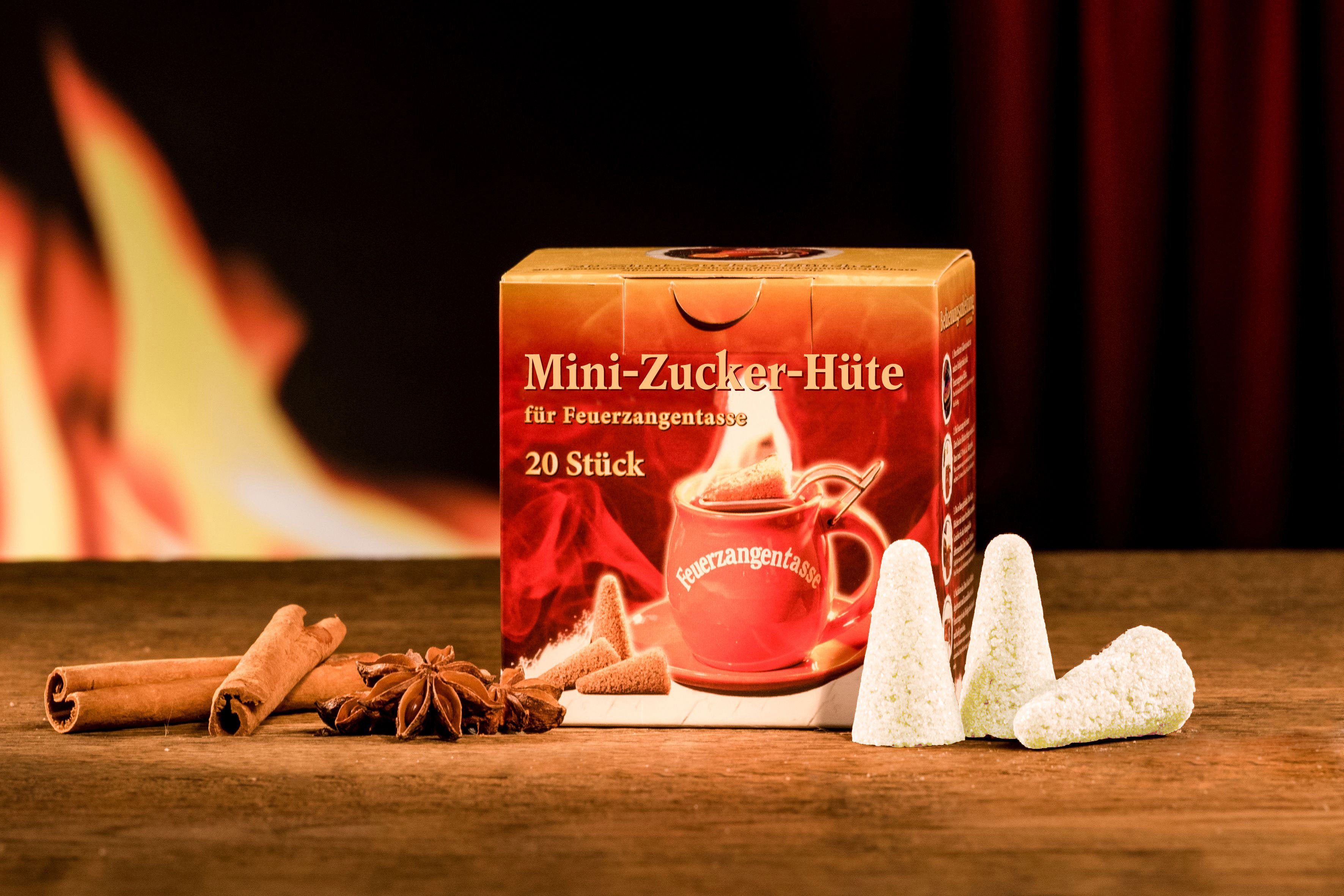 Feuerzangentasse Bowle-Set Feuerzangentasse Mini-ZuckerHütchen (20-tlg)