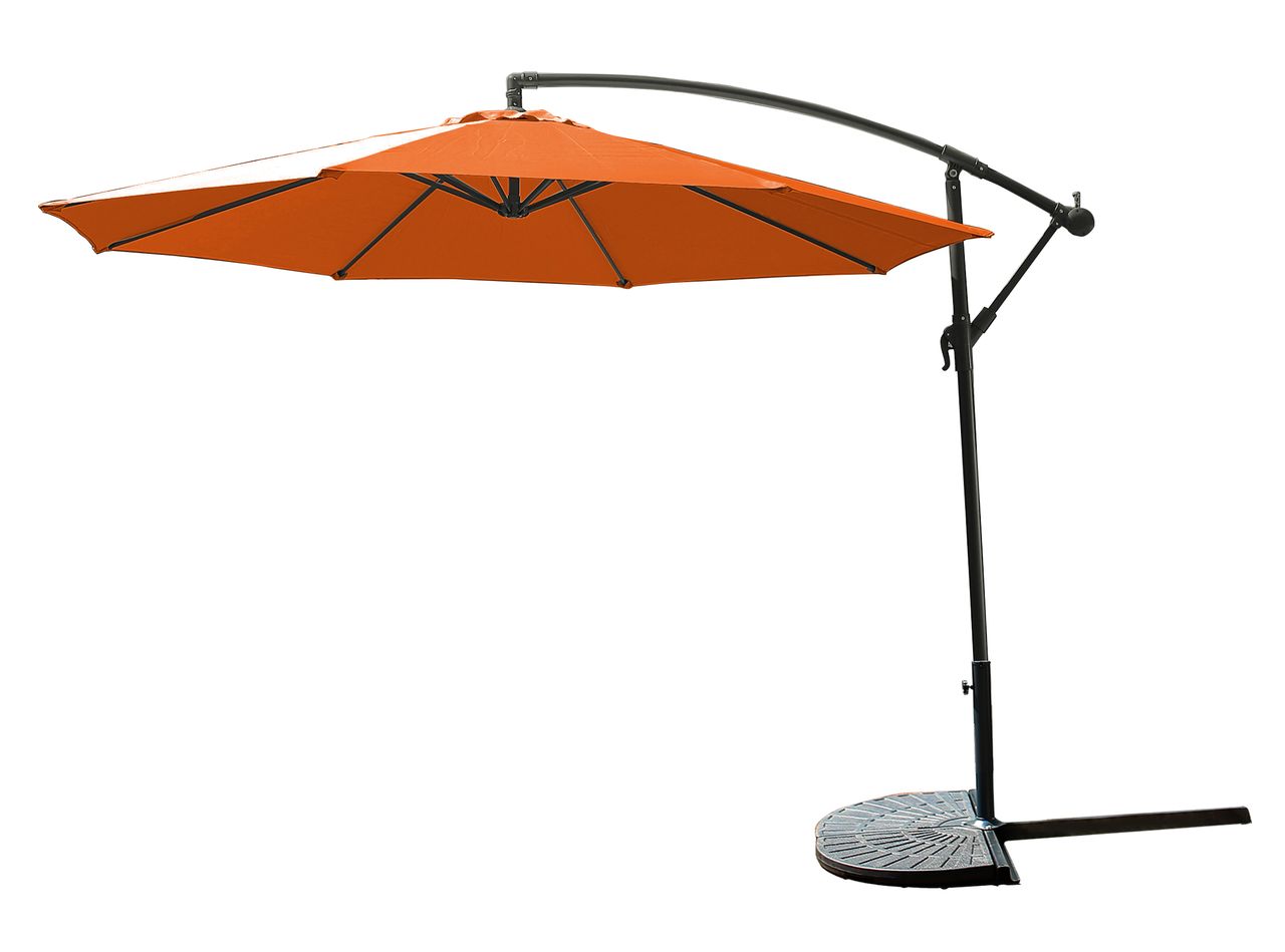 Solax Sunshine Aluminium-Ampelschirm Ø300cm, terrakotta