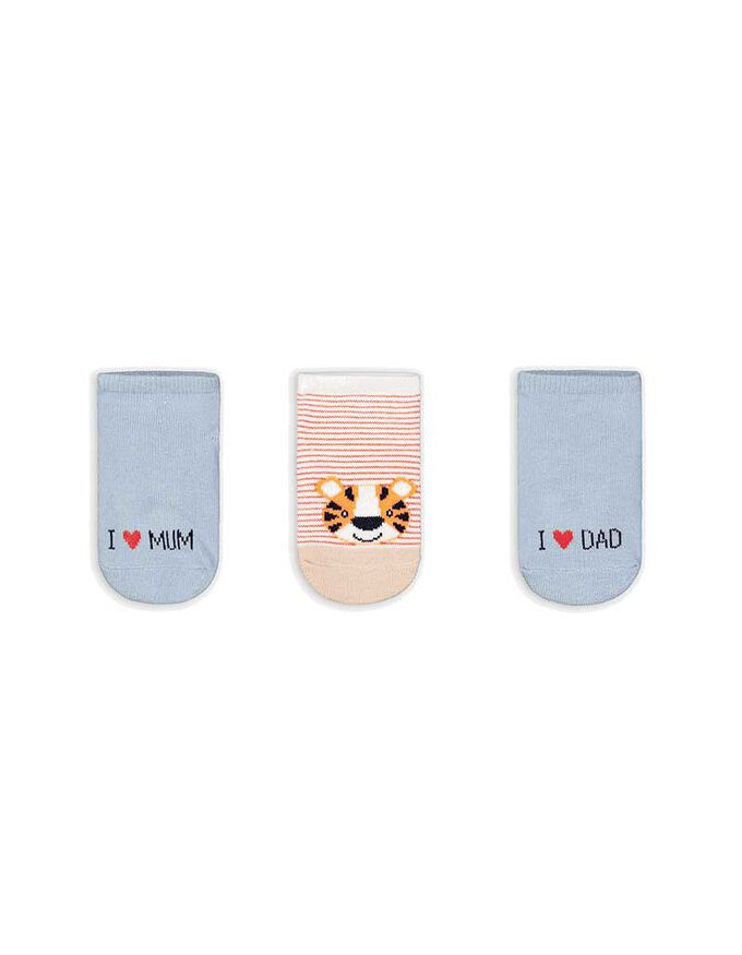 Sneakersocken - 3er-Pack