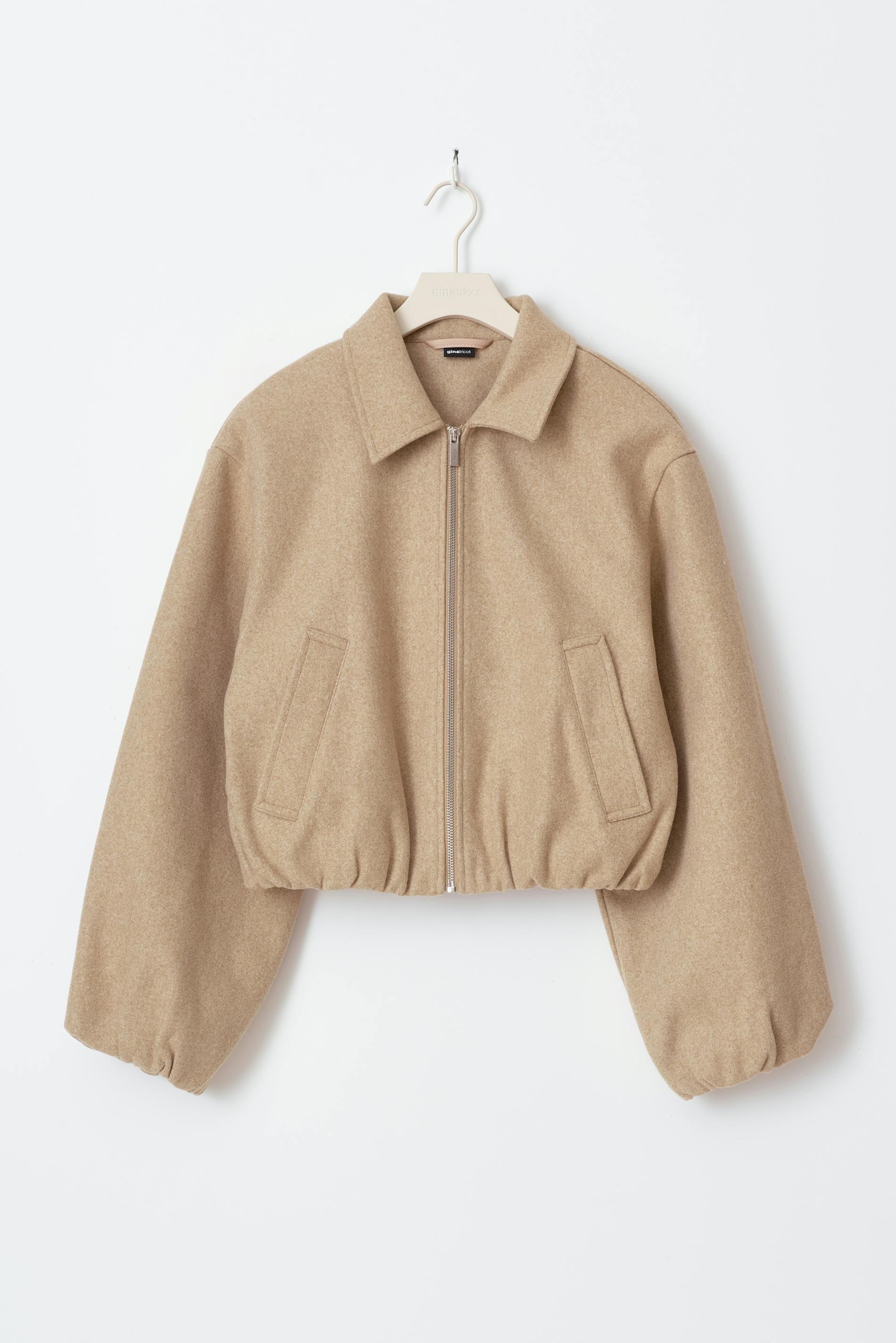 Short felt jacket