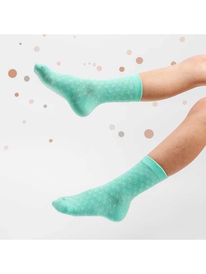 Occulto 10er Pack Bunte Socken Estilo in Grau-Pink günstig kaufen